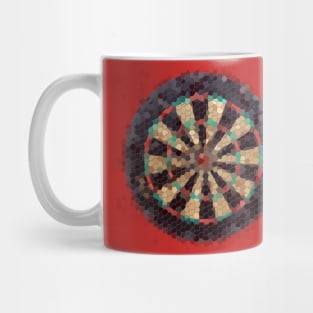 Mosaic Dartboard Mug